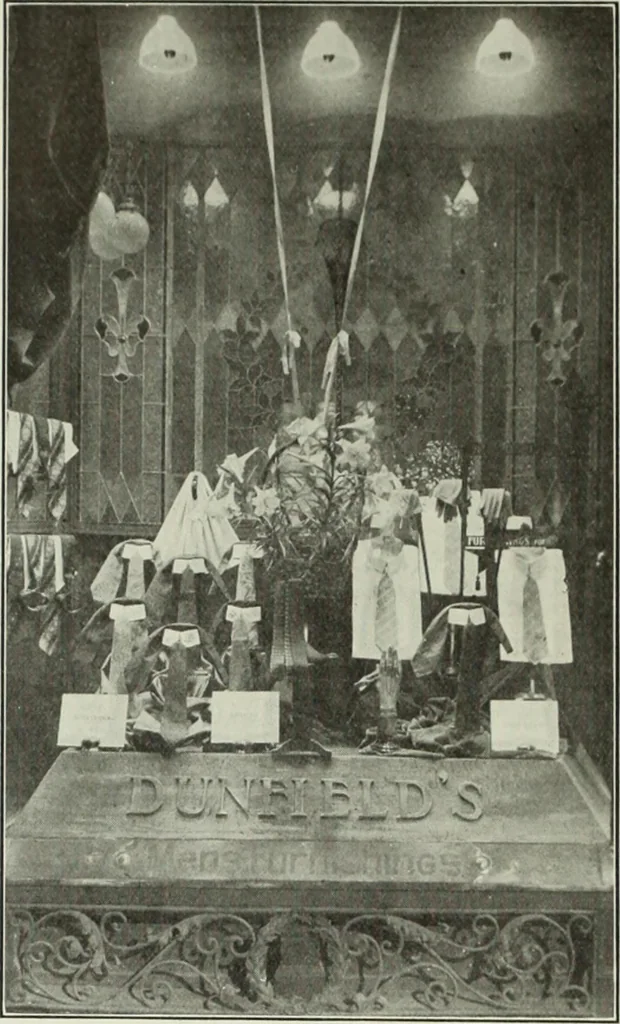 An illustration from Men's wear of Canada (April-December 1911), 1911, leaf 103