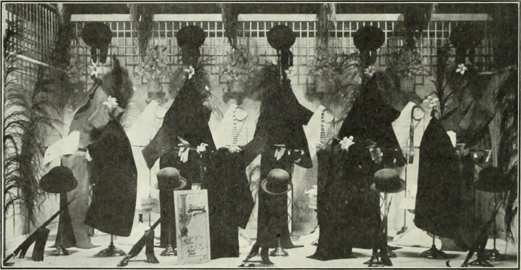 An illustration from Men's wear of Canada (April-December 1911), 1911, leaf 105