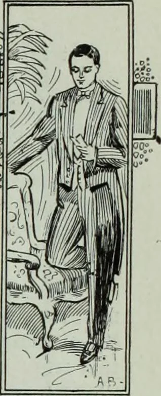 An illustration from Men's wear of Canada (April-December 1911), 1911, leaf 112