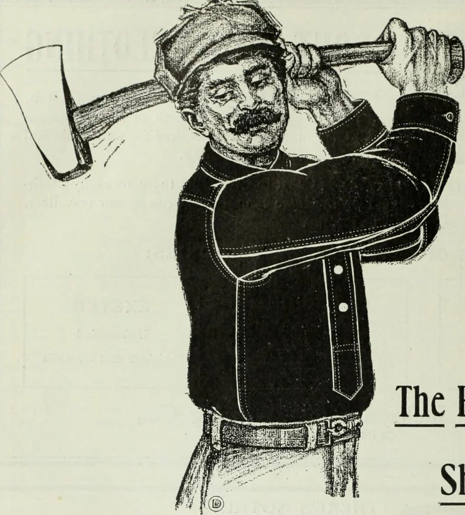 An illustration from Men's wear of Canada (April-December 1911), 1911, leaf 131