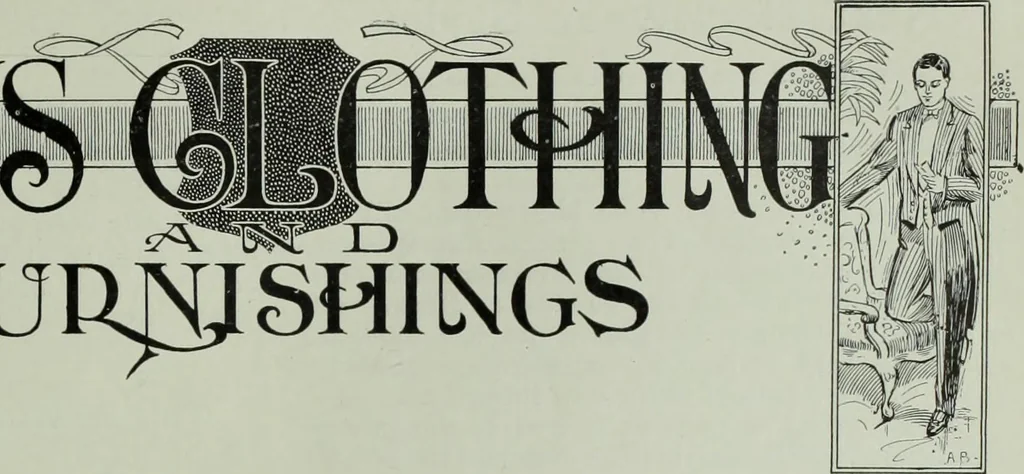 An illustration from Men's wear of Canada (April-December 1911), 1911, leaf 148