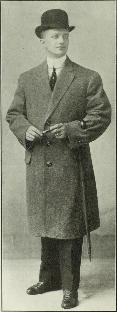 An illustration from Men's wear of Canada (April-December 1911), 1911, leaf 157