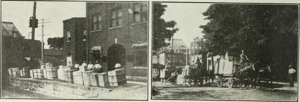 An illustration from Men's wear of Canada (April-December 1911), 1911, leaf 159