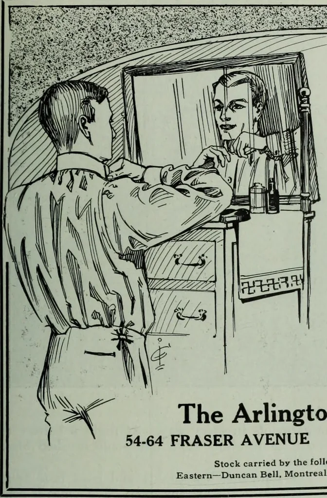 An illustration from Men's wear of Canada (April-December 1911), 1911, leaf 164