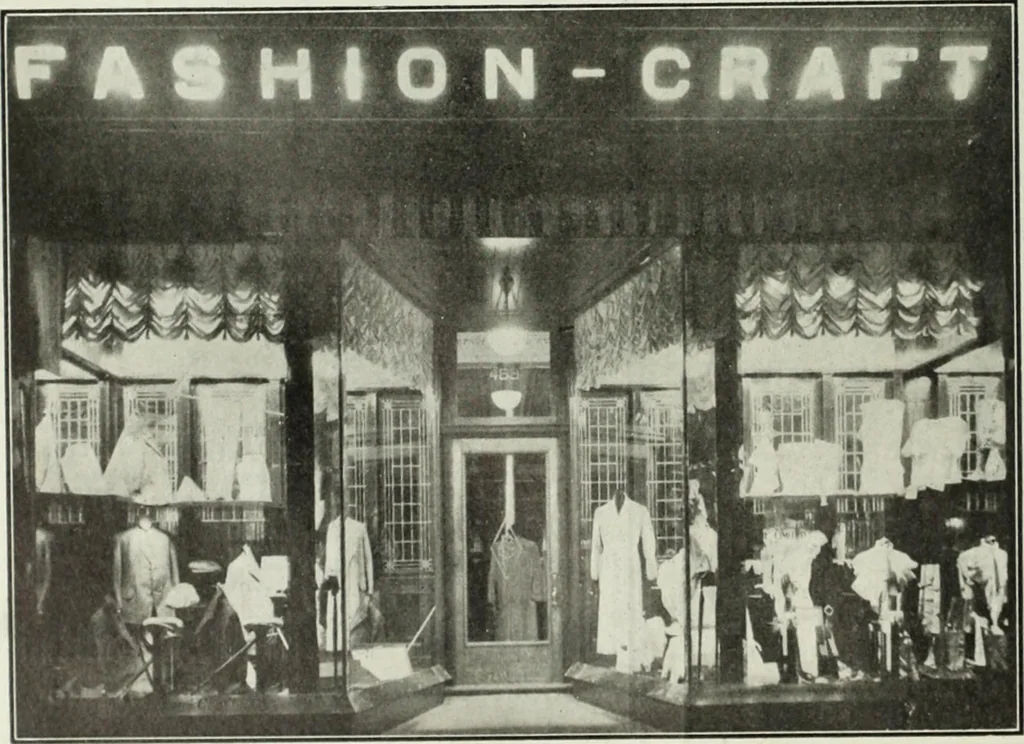 An illustration from Men's wear of Canada (April-December 1911), 1911, leaf 165