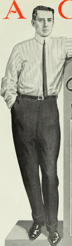 An illustration from Men's wear of Canada (April-December 1911), 1911, leaf 173
