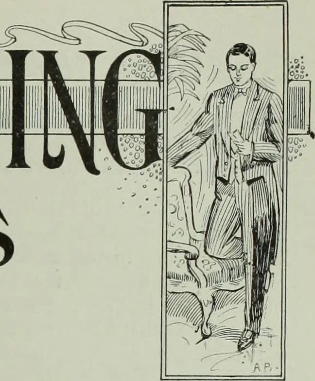An illustration from Men's wear of Canada (April-December 1911), 1911, leaf 176