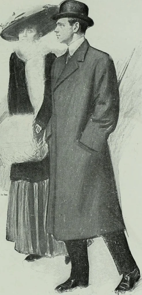 An illustration from Men's wear of Canada (April-December 1911), 1911, leaf 206