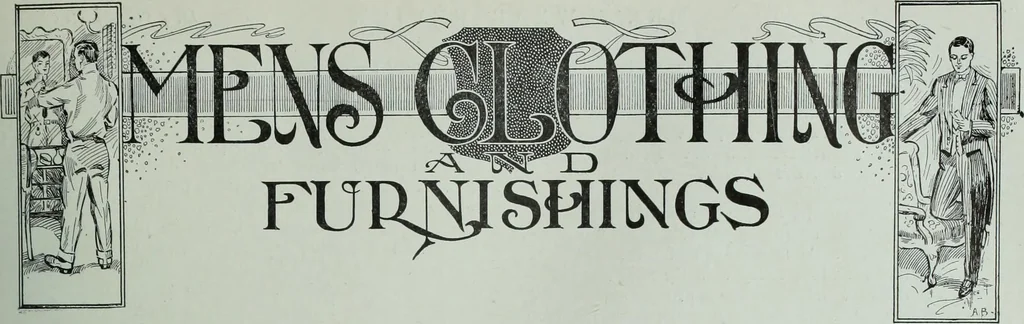 An illustration from Men's wear of Canada (April-December 1911), 1911, leaf 208