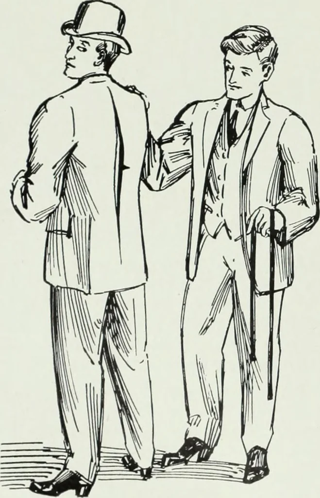 An illustration from Men's wear of Canada (April-December 1911), 1911, leaf 217