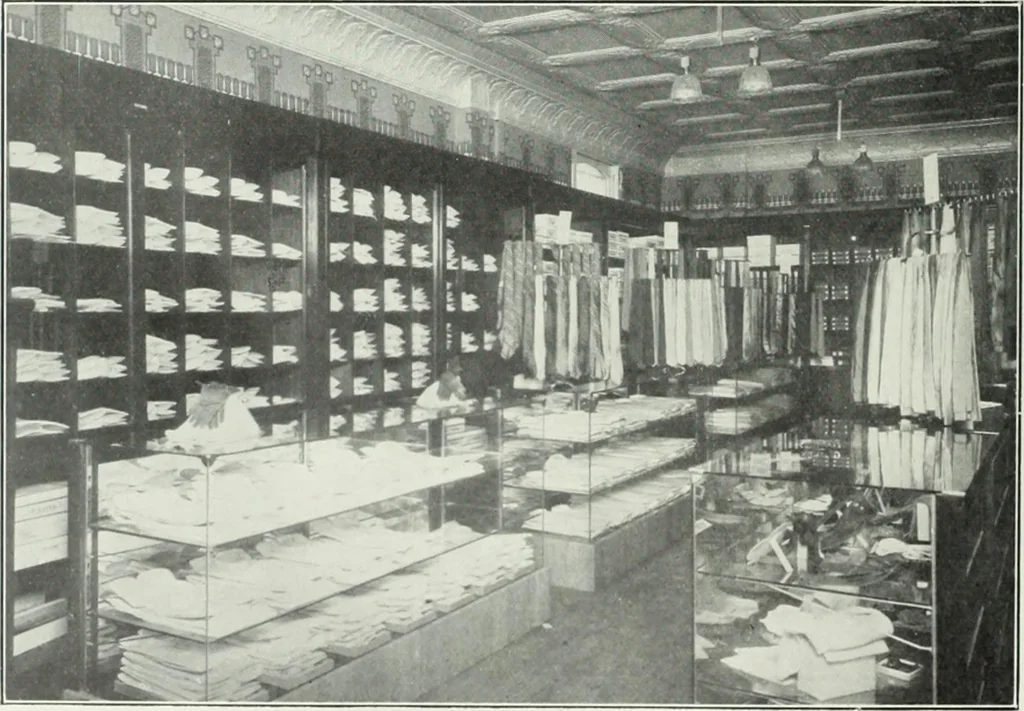An illustration from Men's wear of Canada (April-December 1911), 1911, leaf 227