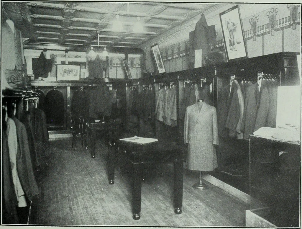 An illustration from Men's wear of Canada (April-December 1911), 1911, leaf 228