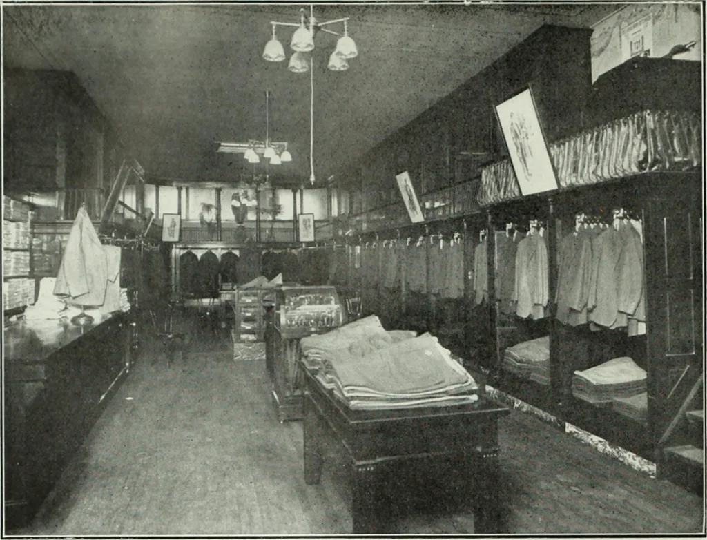 An illustration from Men's wear of Canada (April-December 1911), 1911, leaf 229