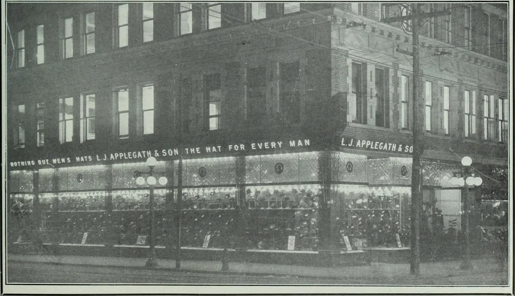 An illustration from Men's wear of Canada (April-December 1911), 1911, leaf 238