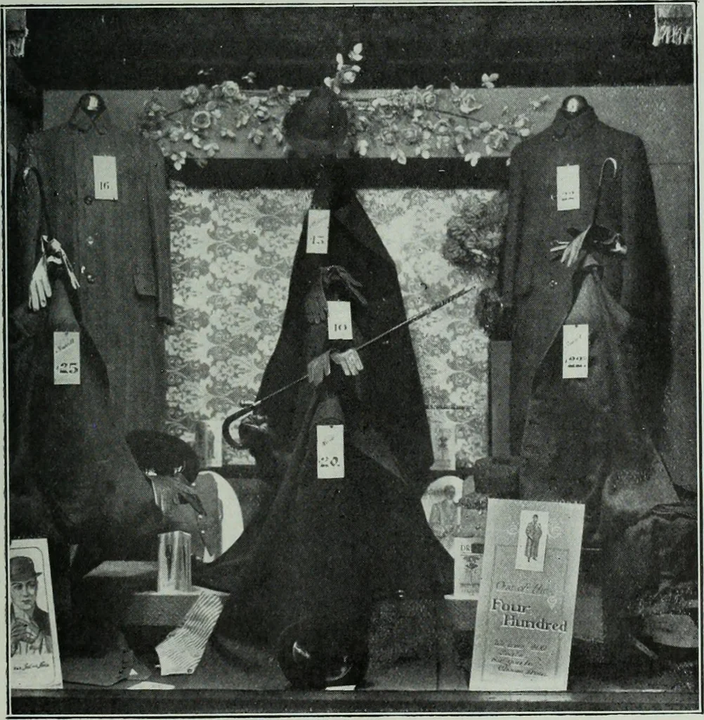 An illustration from Men's wear of Canada (April-December 1911), 1911, leaf 272