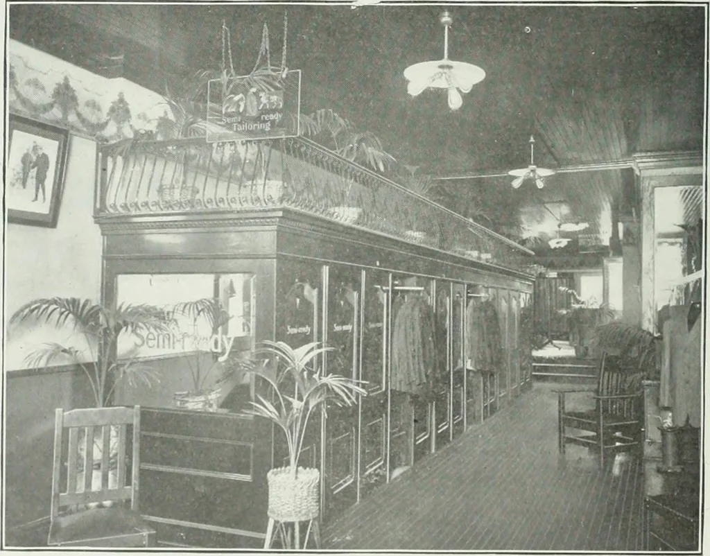 An illustration from Men's wear of Canada (April-December 1911), 1911, leaf 285
