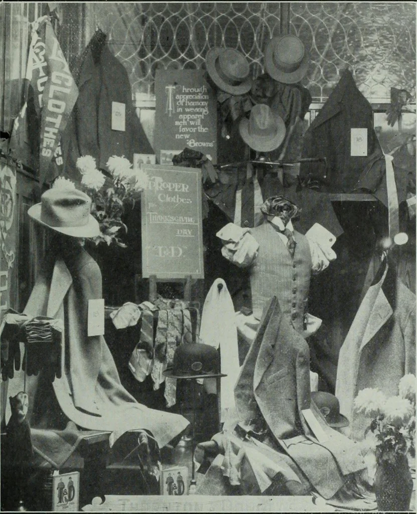 An illustration from Men's wear of Canada (April-December 1911), 1911, leaf 314