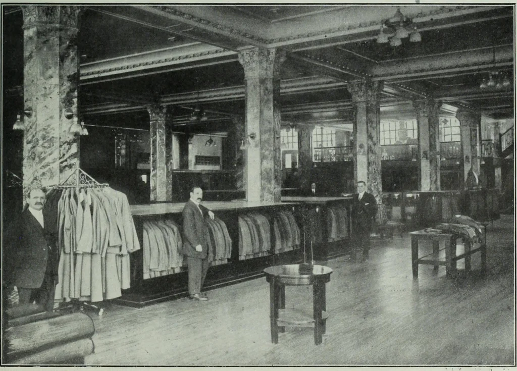 An illustration from Men's wear of Canada (April-December 1911), 1911, leaf 326