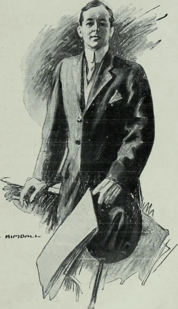An illustration from Men's wear of Canada (April-December 1911), 1911, leaf 38