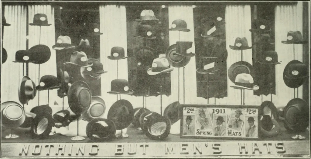 An illustration from Men's wear of Canada (April-December 1911), 1911, leaf 47