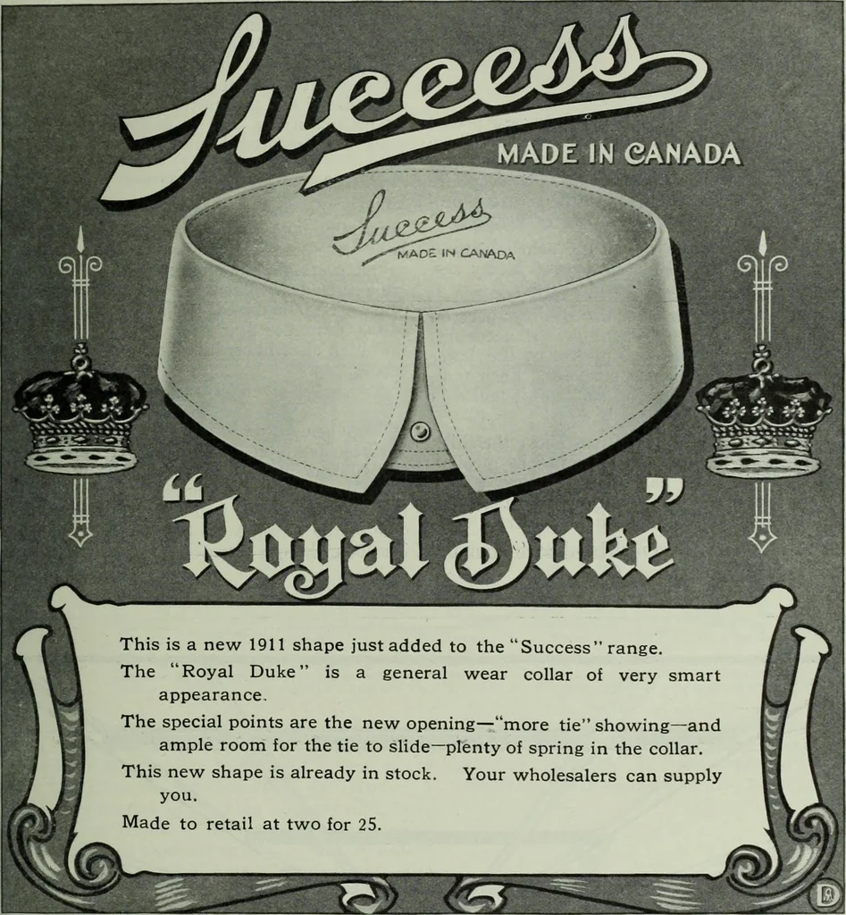 An illustration from Men's wear of Canada (April-December 1911), 1911, leaf 84