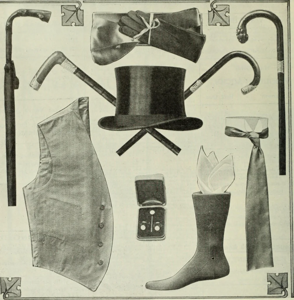An illustration from Men's wear of Canada (April-December 1911), 1911, leaf 99