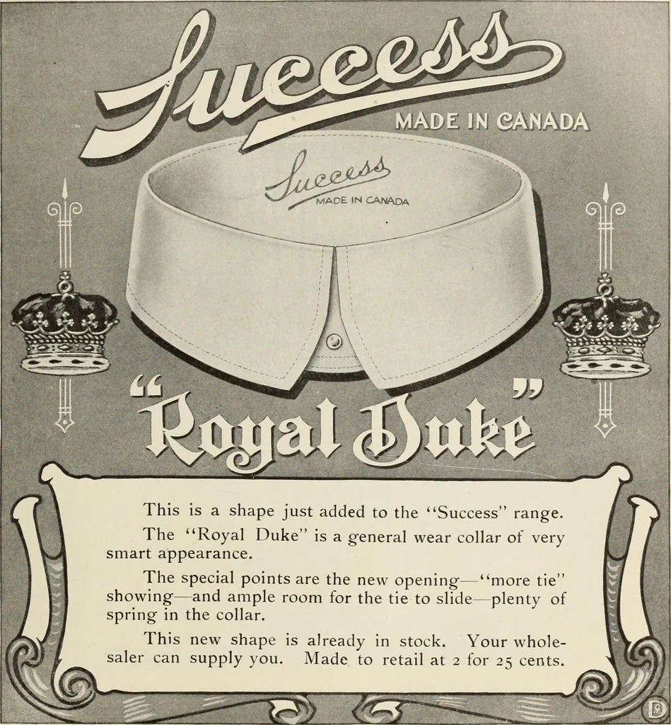 An illustration from Men's wear of Canada (January-December 1912), 1912, leaf 114