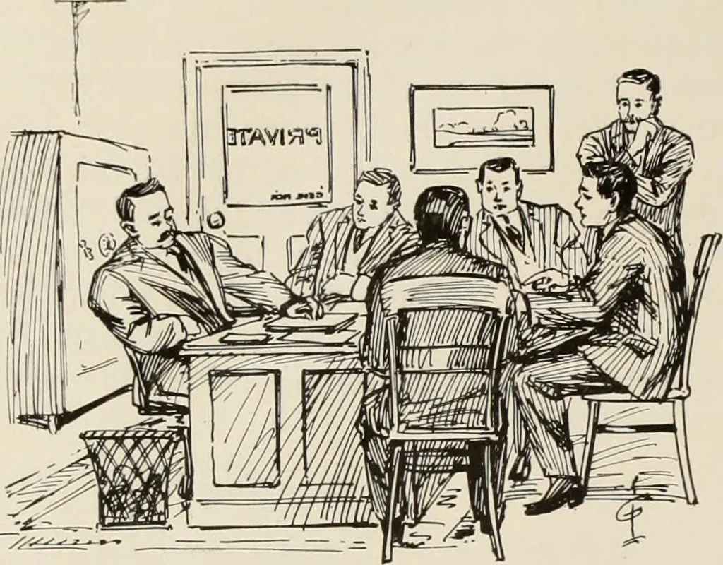 An illustration from Men's wear of Canada (January-December 1912), 1912, leaf 119