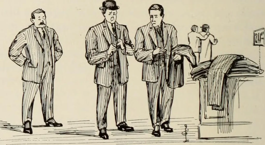 An illustration from Men's wear of Canada (January-December 1912), 1912, leaf 119