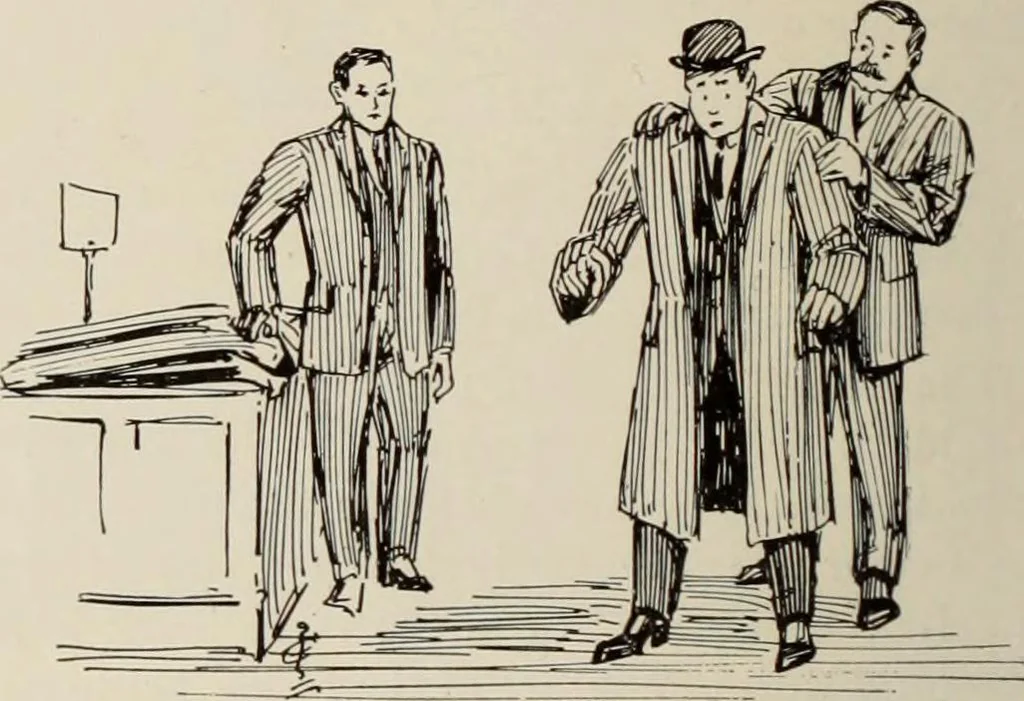 An illustration from Men's wear of Canada (January-December 1912), 1912, leaf 123