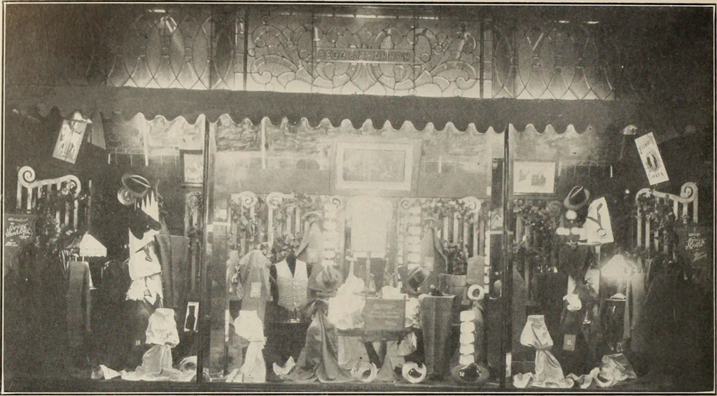 An illustration from Men's wear of Canada (January-December 1912), 1912, leaf 133