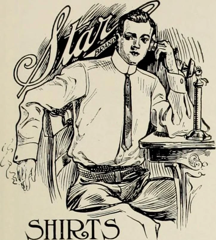 An illustration from Men's wear of Canada (January-December 1912), 1912, leaf 148