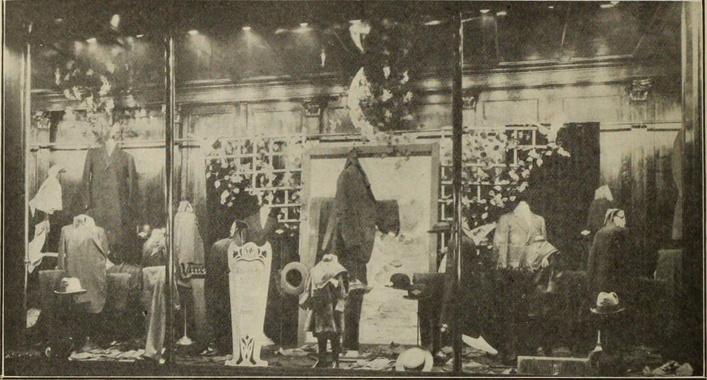 An illustration from Men's wear of Canada (January-December 1912), 1912, leaf 177