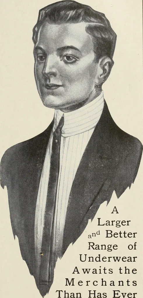 An illustration from Men's wear of Canada (January-December 1912), 1912, leaf 18