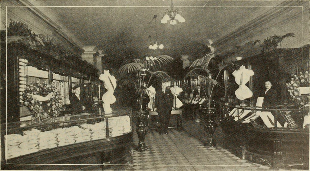 An illustration from Men's wear of Canada (January-December 1912), 1912, leaf 180