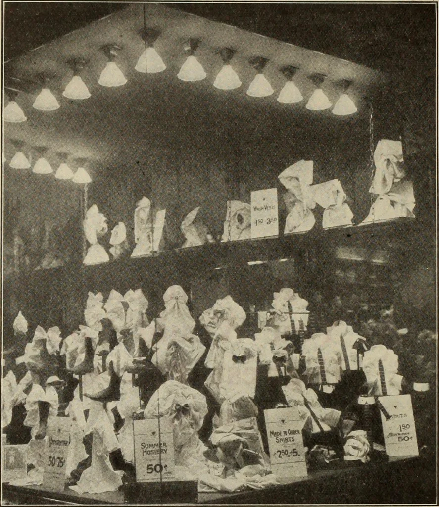 An illustration from Men's wear of Canada (January-December 1912), 1912, leaf 189