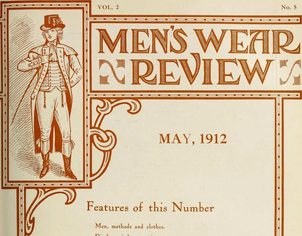 An illustration from Men's wear of Canada (January-December 1912), 1912, leaf 210