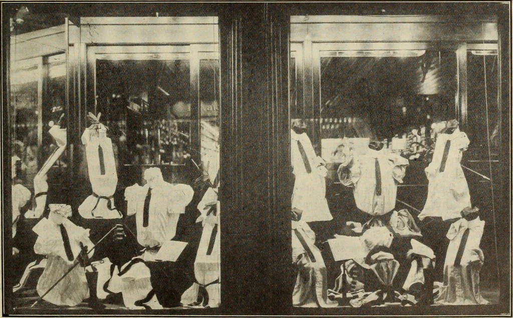 An illustration from Men's wear of Canada (January-December 1912), 1912, leaf 226