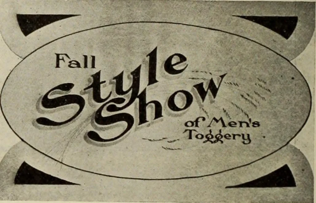 An illustration from Men's wear of Canada (January-December 1912), 1912, leaf 229