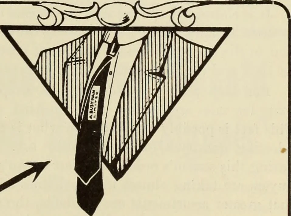 An illustration from Men's wear of Canada (January-December 1912), 1912, leaf 242