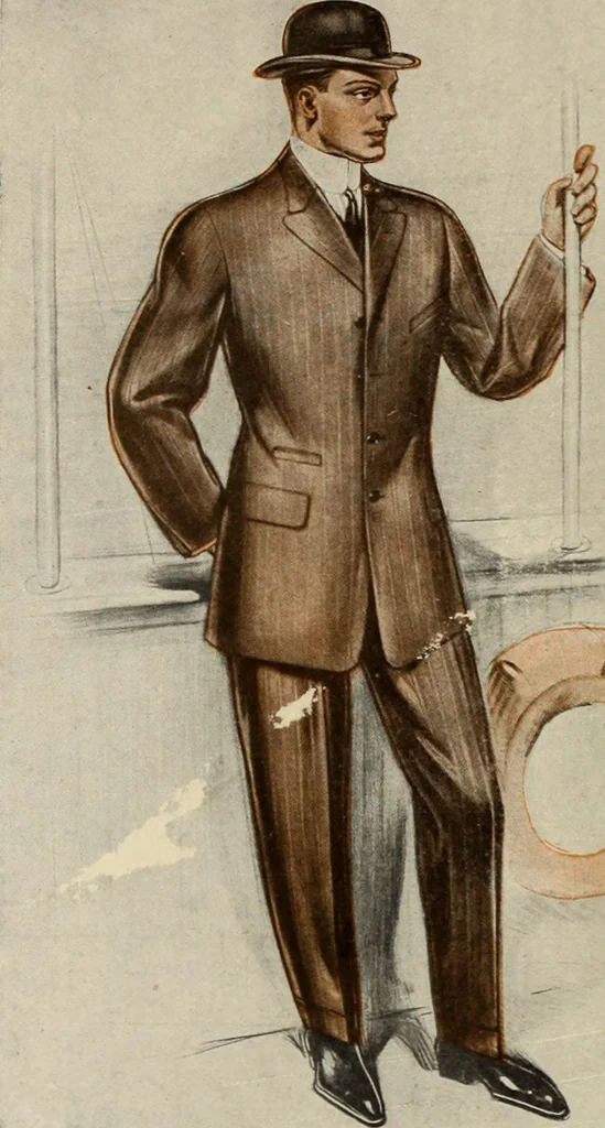 An illustration from Men's wear of Canada (January-December 1912), 1912, leaf 263