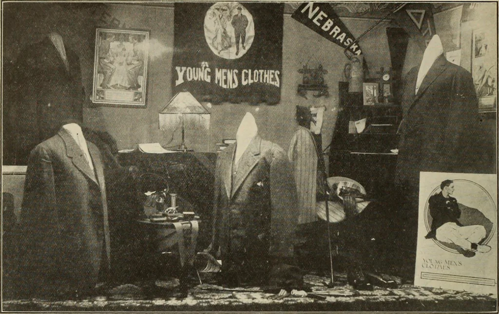 An illustration from Men's wear of Canada (January-December 1912), 1912, leaf 273