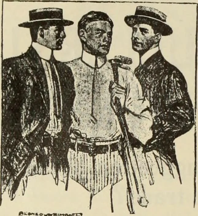 An illustration from Men's wear of Canada (January-December 1912), 1912, leaf 295
