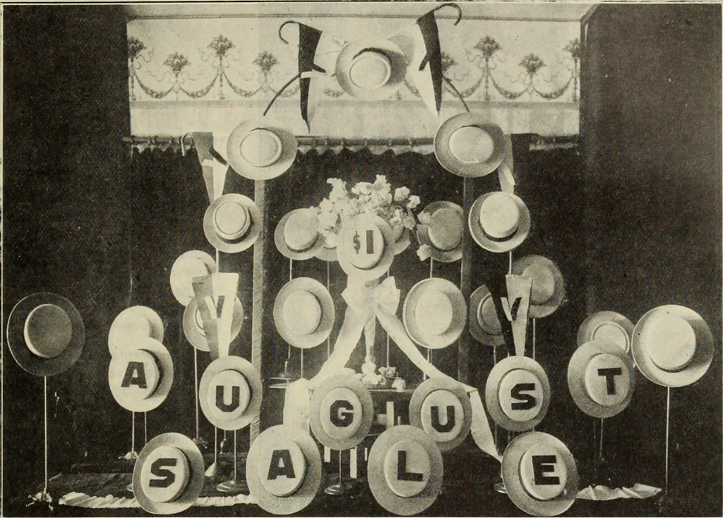 An illustration from Men's wear of Canada (January-December 1912), 1912, leaf 298
