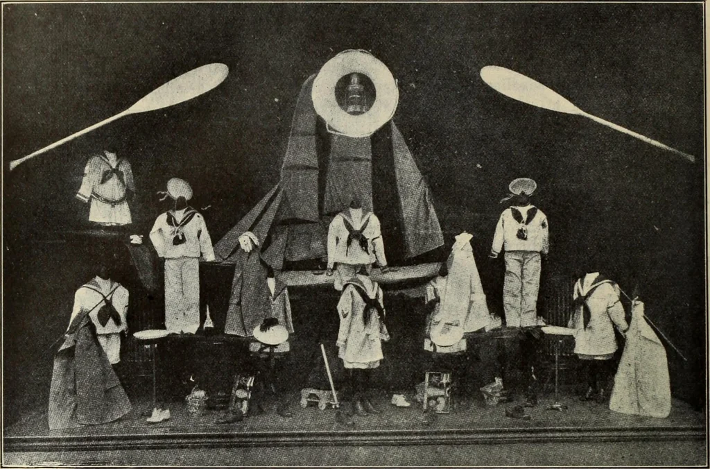 An illustration from Men's wear of Canada (January-December 1912), 1912, leaf 301