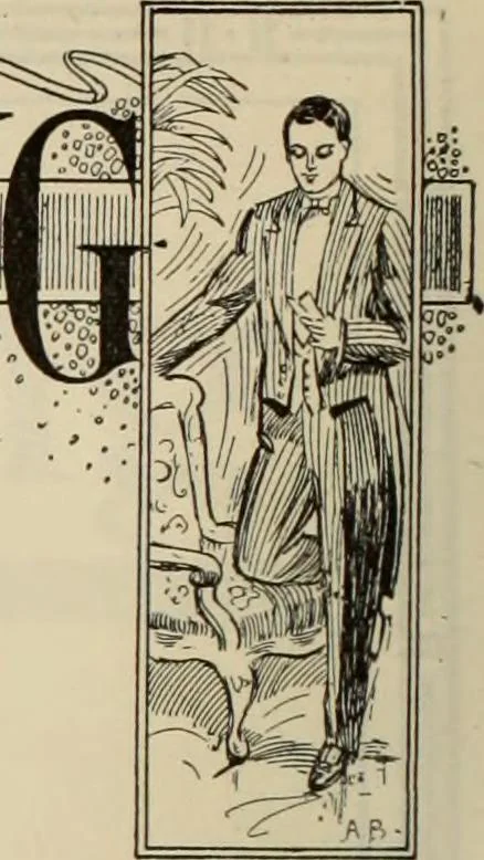 An illustration from Men's wear of Canada (January-December 1912), 1912, leaf 317