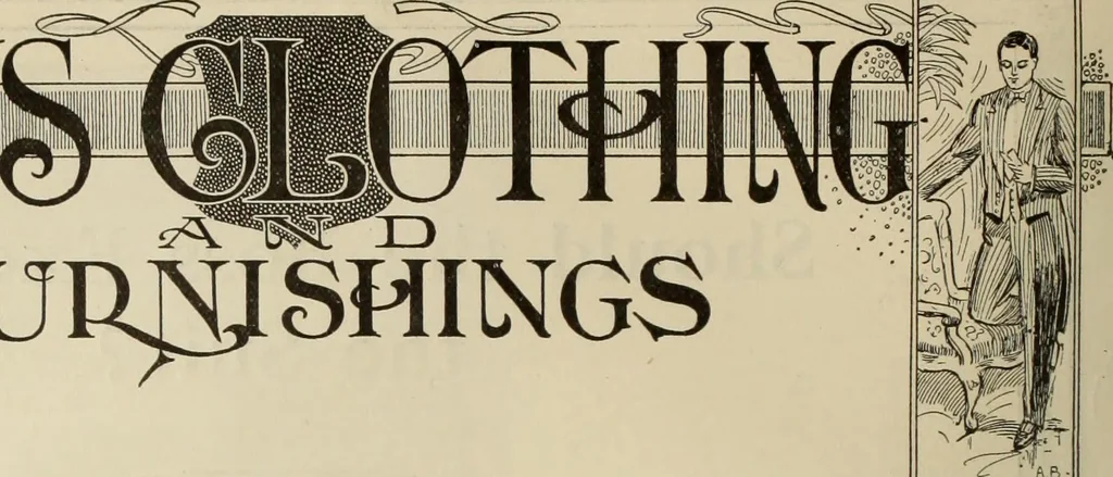 An illustration from Men's wear of Canada (January-December 1912), 1912, leaf 357