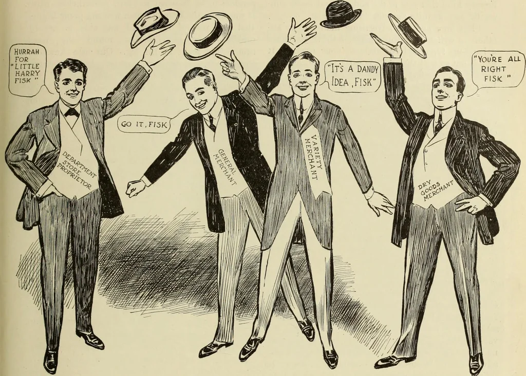 An illustration from Men's wear of Canada (January-December 1912), 1912, leaf 370