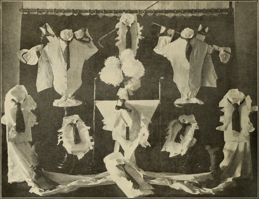 An illustration from Men's wear of Canada (January-December 1912), 1912, leaf 383