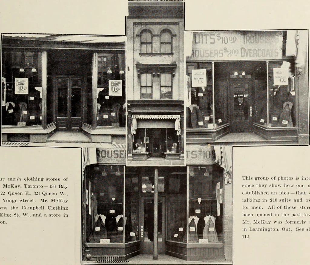 An illustration from Men's wear of Canada (January-December 1912), 1912, leaf 40